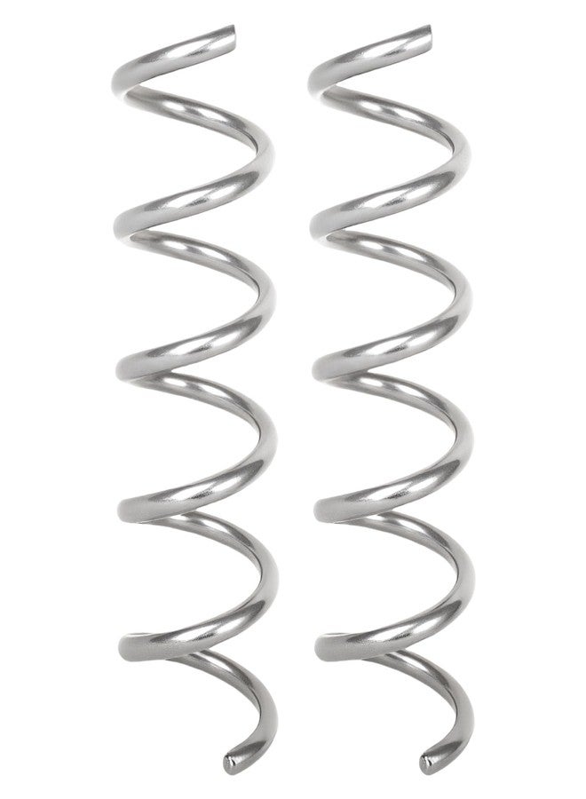 MUGLFPT (2Pack) Fish Tank Aquarium Vegetable Feeder Spring - Stainless Steel Bottom-Sinking Feeder - Suitable for Pleco, Malawi Cichlid, Pufferfish, Clown Loaches, Snails and Other Bottom-Feeding Fish - Image 1
